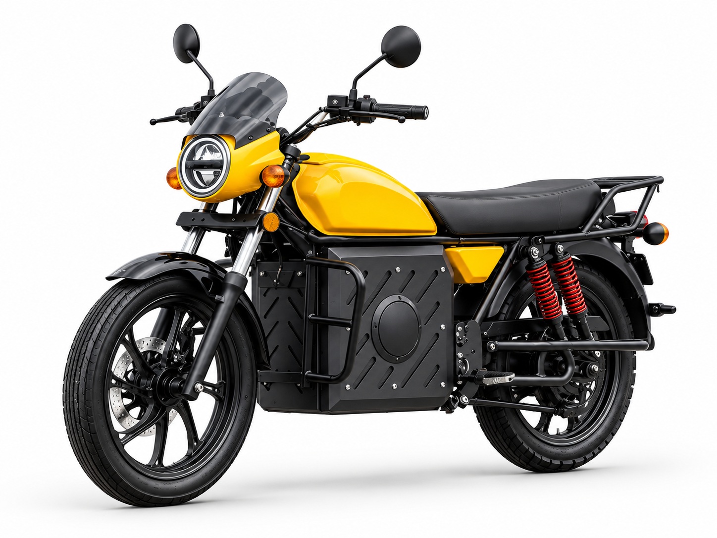 SIEKON CG electric motorcycle · Industrial Yellow
